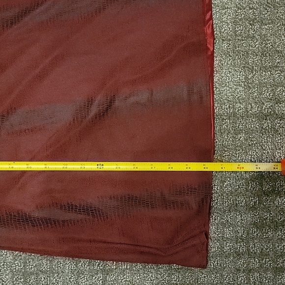 Olivaceous Red Snake Print Dress - Picture 7 of 7